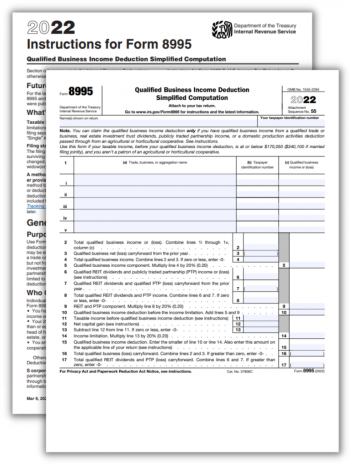 Form 8995 | 2022 IRS 8995 Tax Form: Instructions & Printable PDF ...